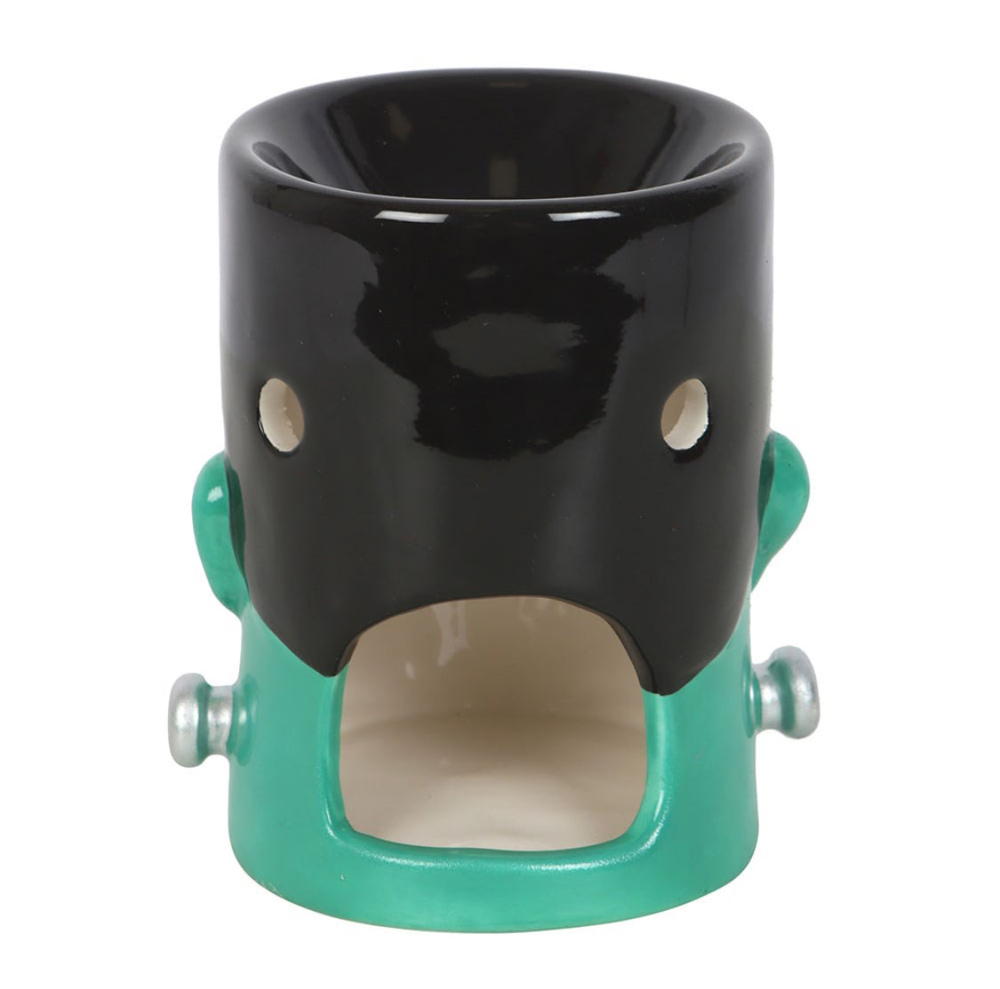 Frankenstein Ceramic Oil Burner Wax Melt Warmer Halloween Decor Ornament Gifts