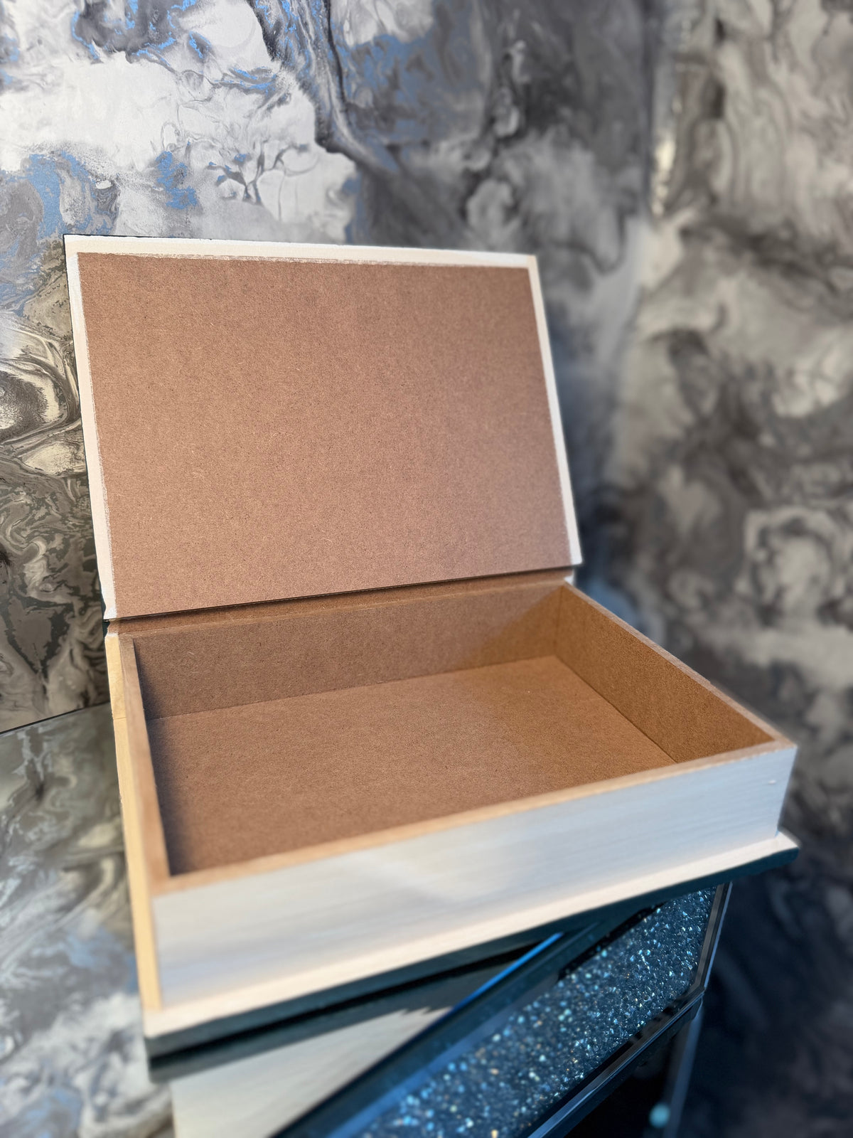 Green Witch Book of Spells Wooden Storage Box | Witchy Gift