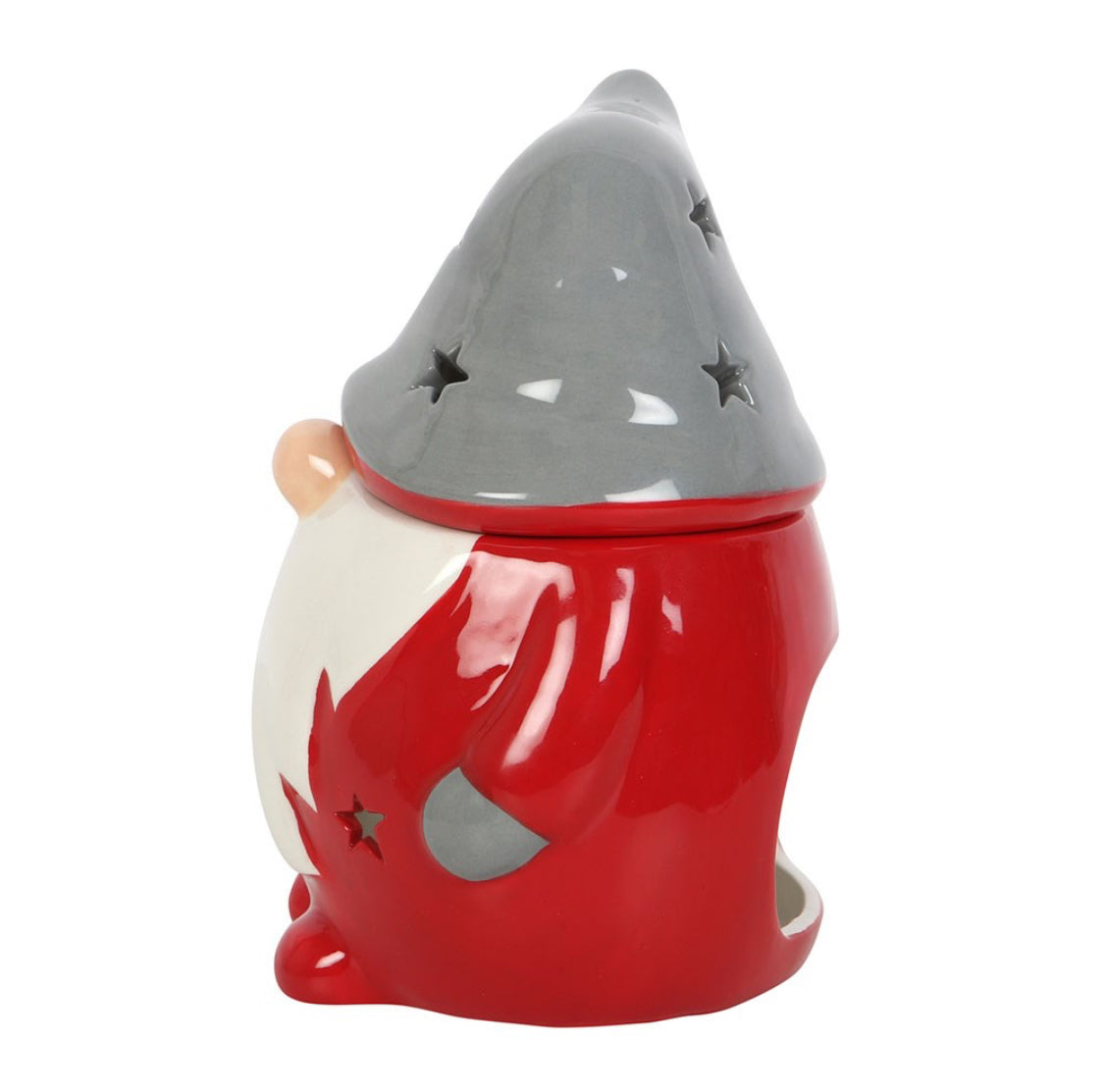 Festive Xmas Gonk Ceramic Oil Burner/Wax Melt Warmer Home Fragrance Decorative Ornament