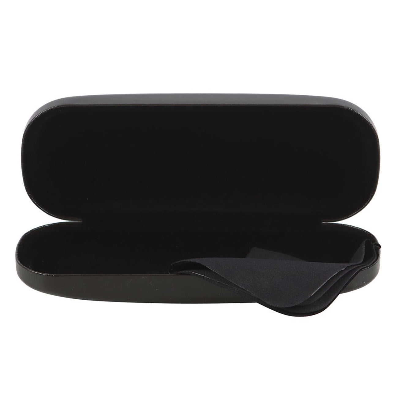 Poisonous Plants Botanical Glasses Case – Dark Botanical Hard Shell Eyeglasses Case with Cleaning Cloth