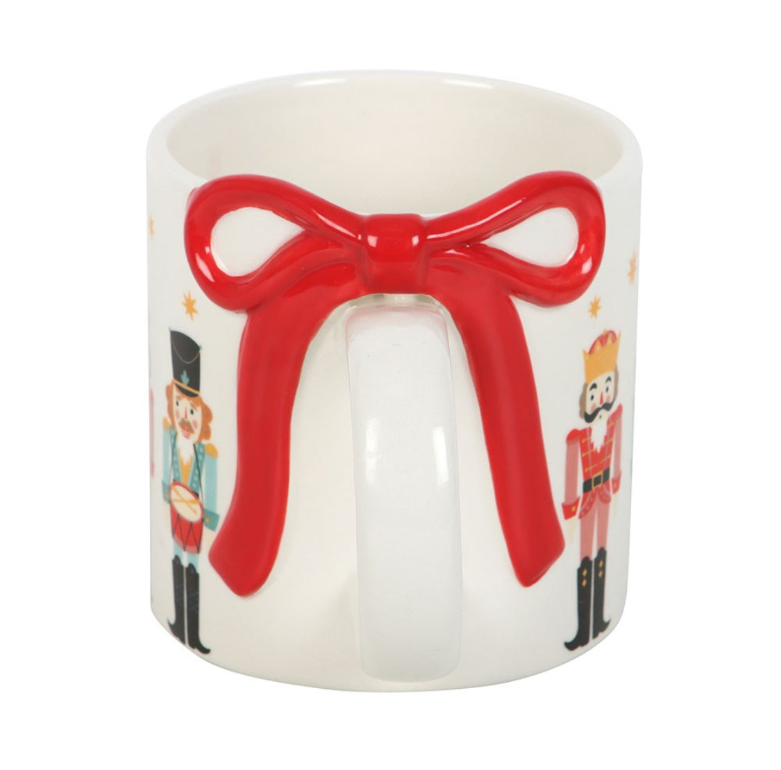 Festive Christmas Nutcracker Soldier Ceramic Novelty Hot Chocolate Coffee Mug