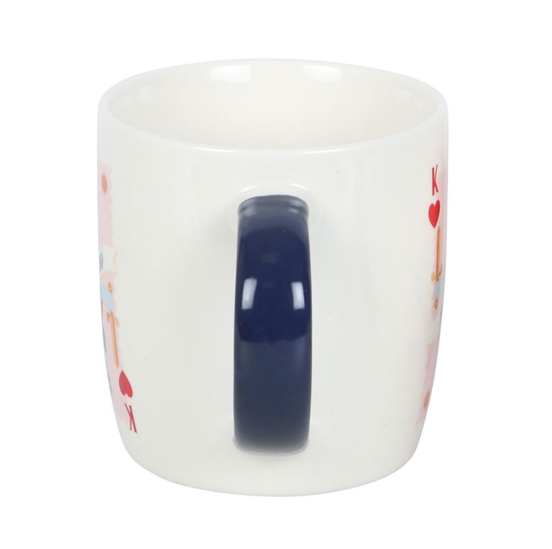 His Lordship King Of Hearts Coffee Mug Cup Playing Card Design Couples Dad Husband Gifts