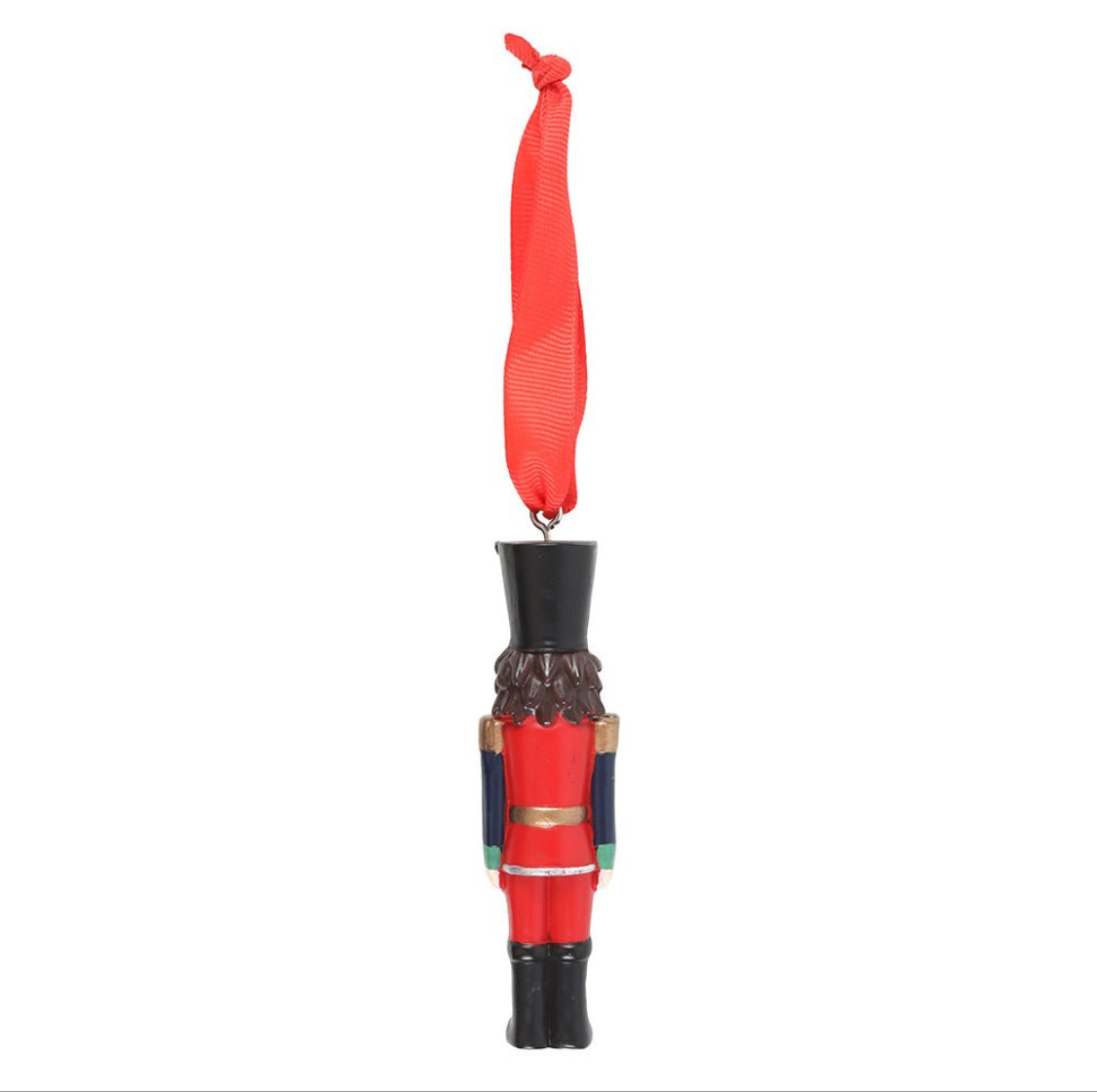 Festive Nutcracker Soldier Resin Hanging Christmas Tree Decoration