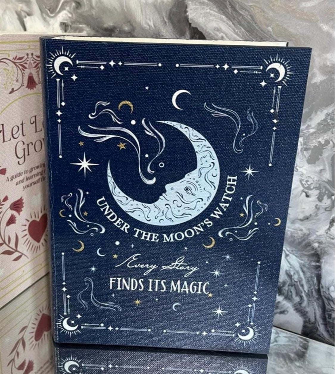 Wooden Book Storage Box – Decorative Book Shaped Keepsake Box for Bookshelf Styling – Hidden Storage Gift for Book Lovers - 4 designs