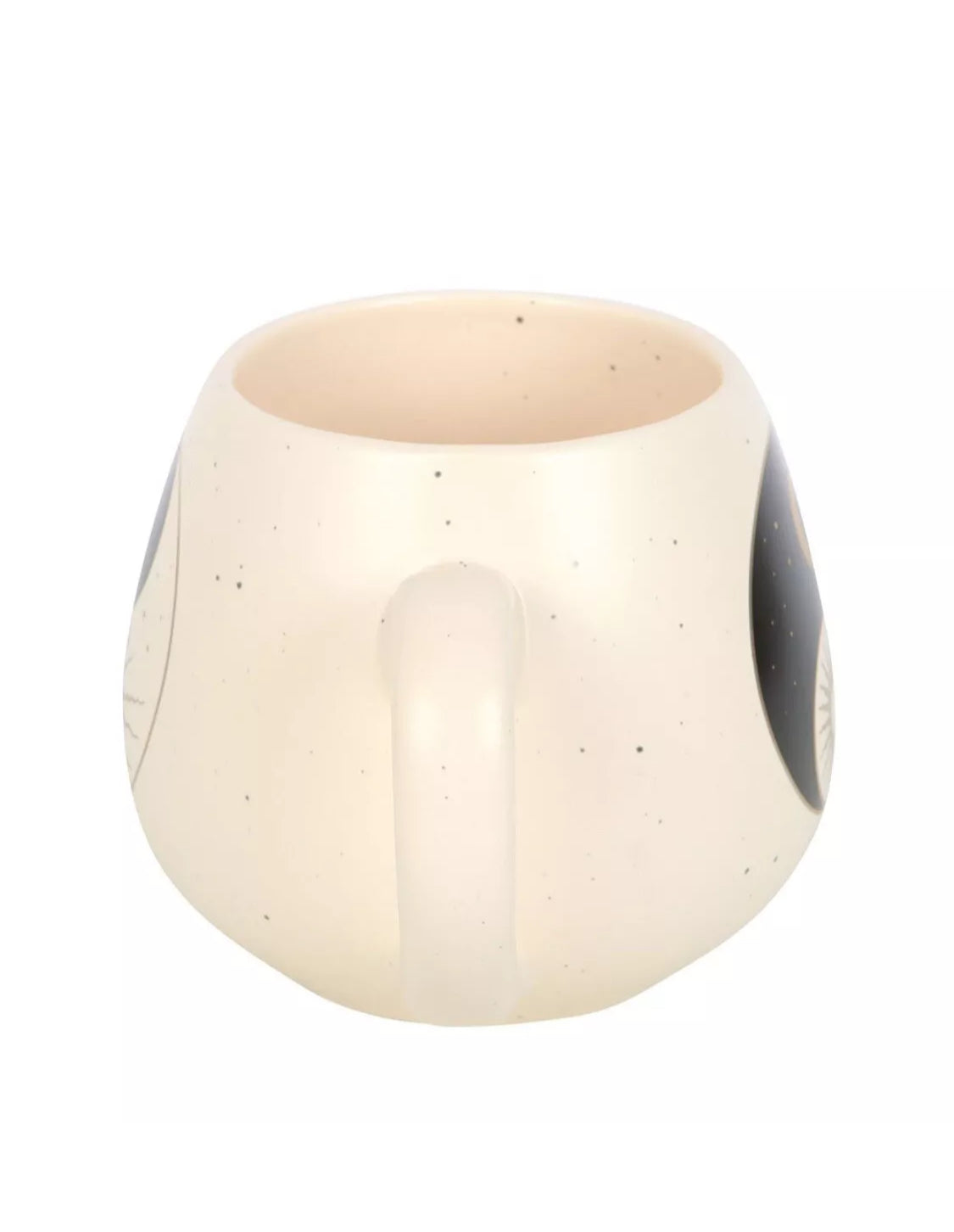 Yin & Yang Rounded Coffee Mug Zen Moon Couples Best Friends Gifts