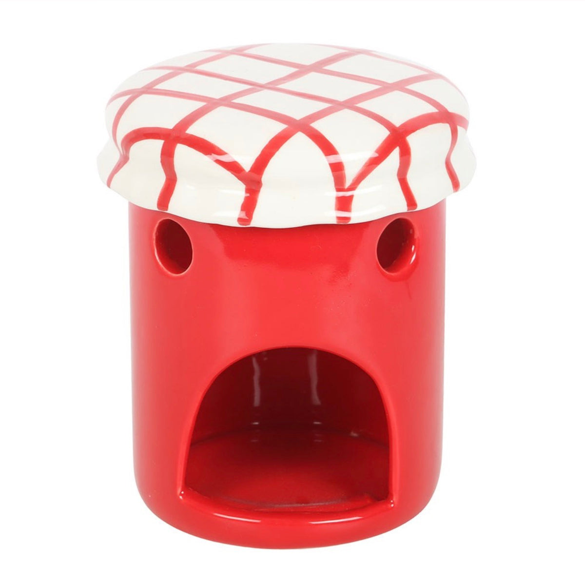 Cherry Jam Jar Oil Burner Wax & Melt Warmer