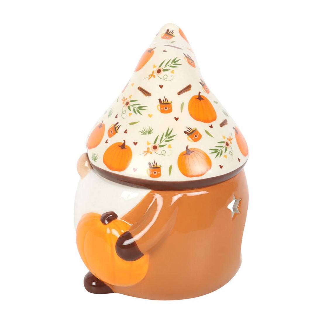 Autumn Pumpkin Gonk Gnome Oil Burner Wax Melt Warmer Halloween Home Decor Gifts