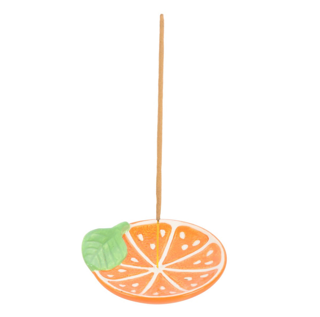 Orange Incense Stick Holder Home Fragrance Ornament Summer Fruit Decor Gifts