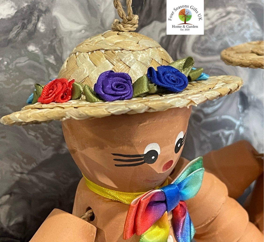 Rainbow Pride LGBTQ+ Inspired
Personalised Terracotta Plant Pot Flowerpot Man or Lady Wedding Anniversary Gifts