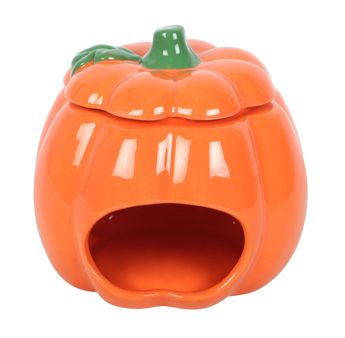 Cute Pumpkin Character Oil Burner Wax Melt Warmer, Halloween Home Decor Ornament, Autumn Gifts