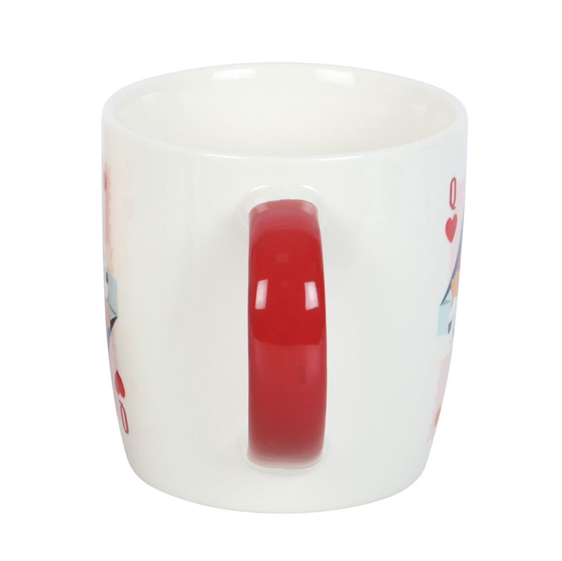 Her Ladyship Queen Of Hearts Coffee Mug Cup Playing Card Design Mothers Day Couples Gifts