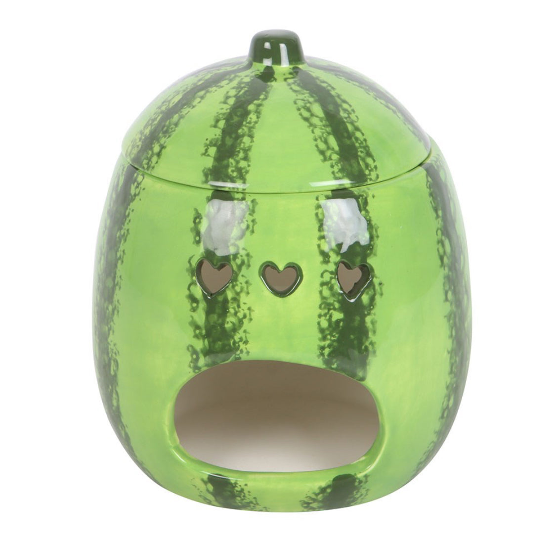 Watermelon Oil Burner Wax Melt Warmer Fruit Ornament Summer Decor Garden Gifts