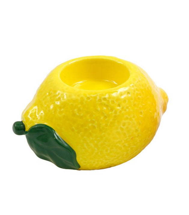 Lemon Tealight Candle Holder Home Fragrance Summer Fruit Decor Ornament Gifts