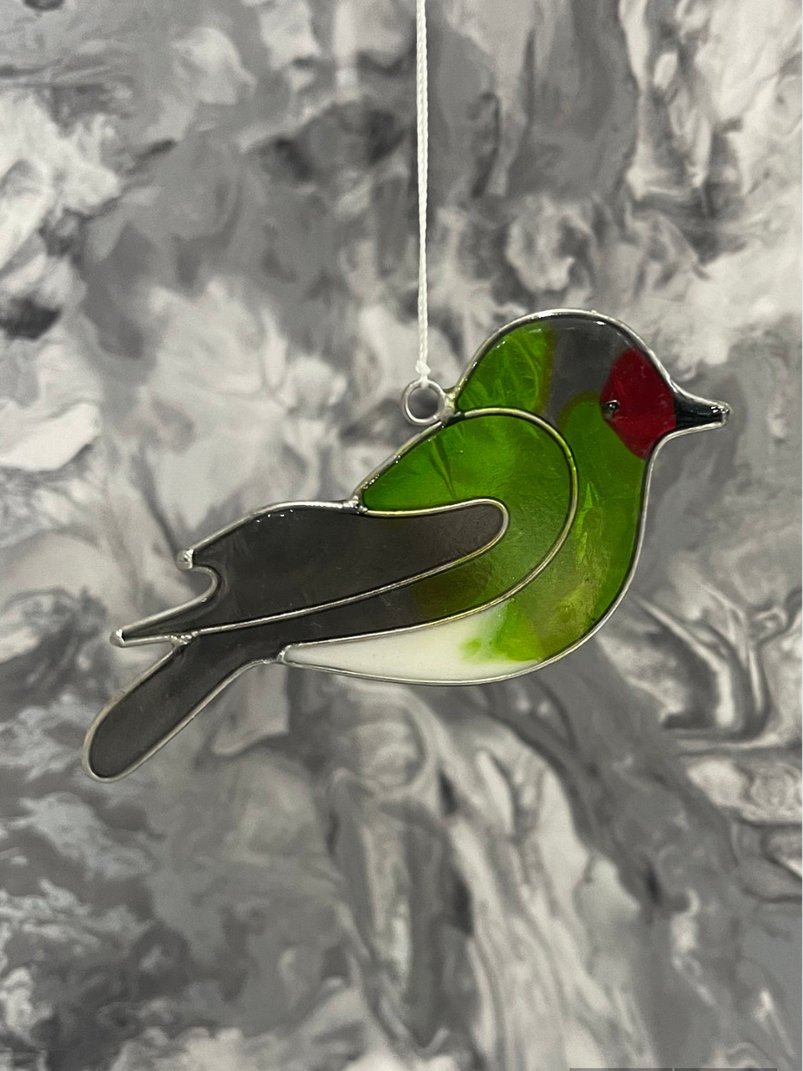 Goldfinch Bird Suncatcher Wind Spinner Light Catcher Window or Garden Hanging decoration
