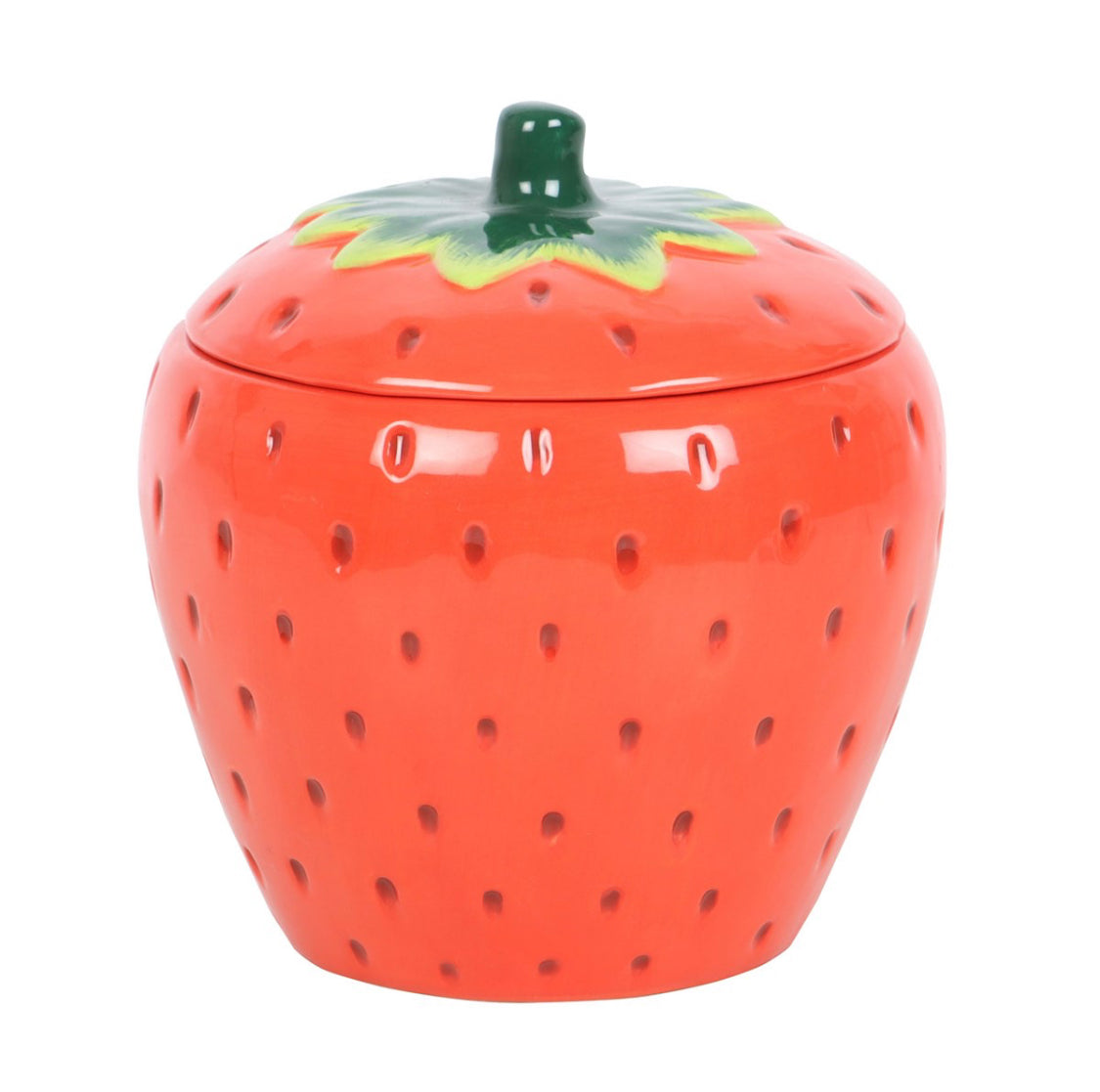 Strawberry Oil Burner Wax Melt Warmer Fruit Ornament Summer Decor Garden Gifts