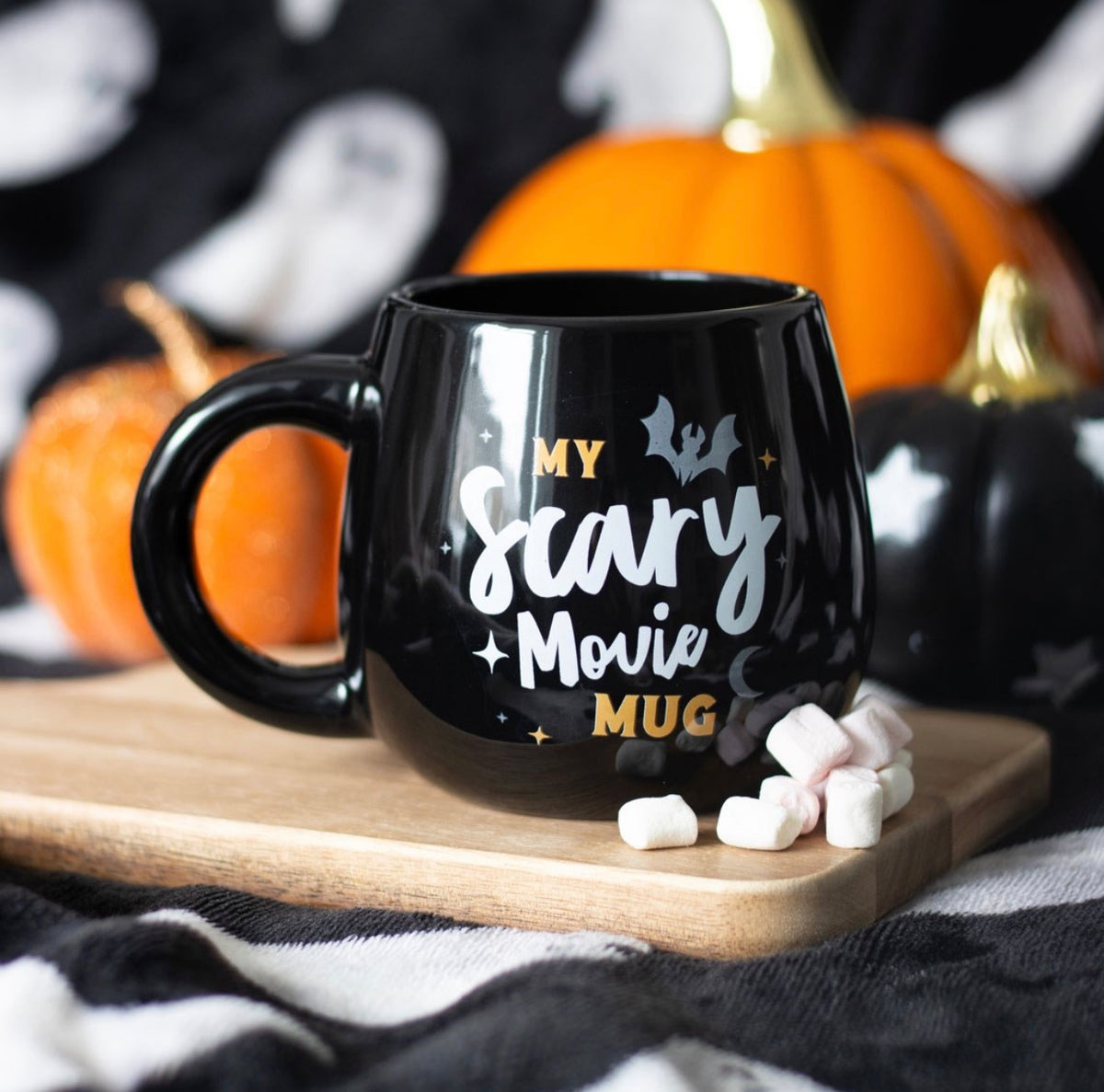 My Scary Movie Mug – Black Halloween Mug