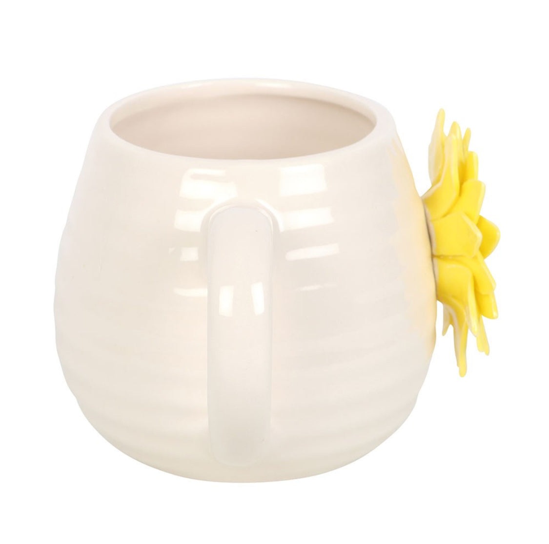 Summer 3D Yellow Sunflower Rounded Coffee Mug Mothers Day Kitchen Decor Gifts