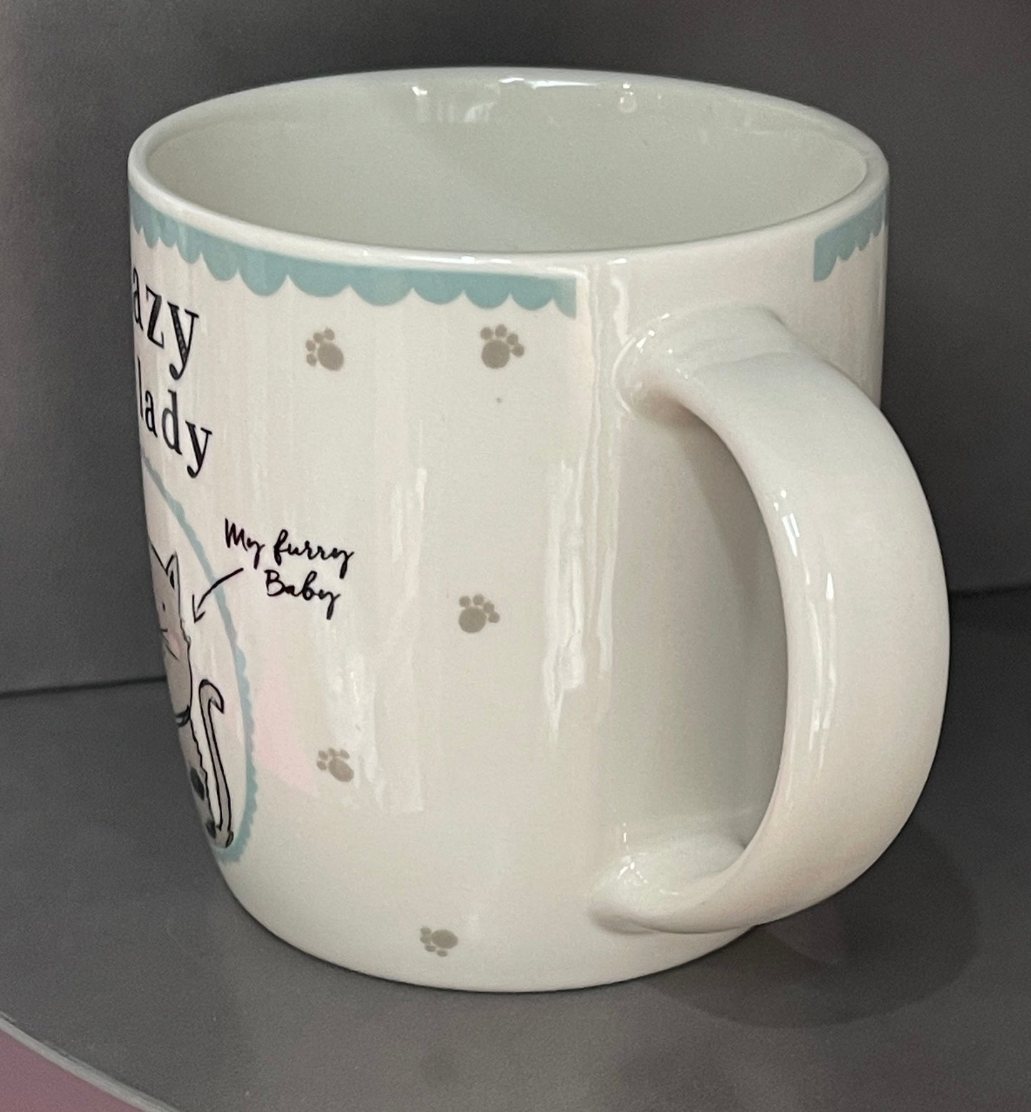 Crazy Cat Lady Mug – Funny Cat Lover Gift | My Furry Baby Design