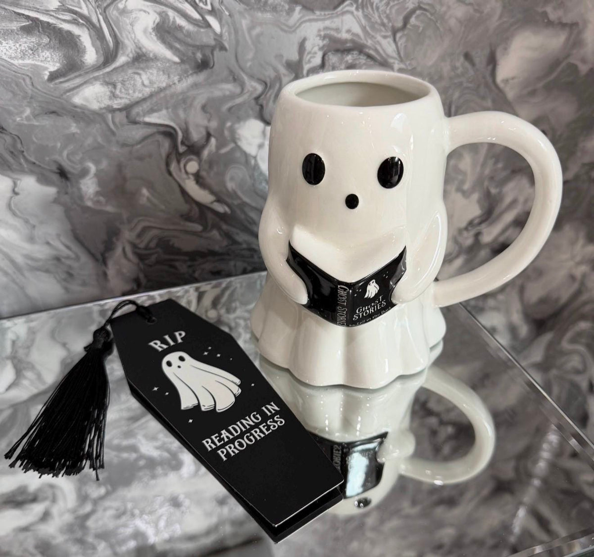 Ghost Stories Mug & RIP Bookmark Gift Set