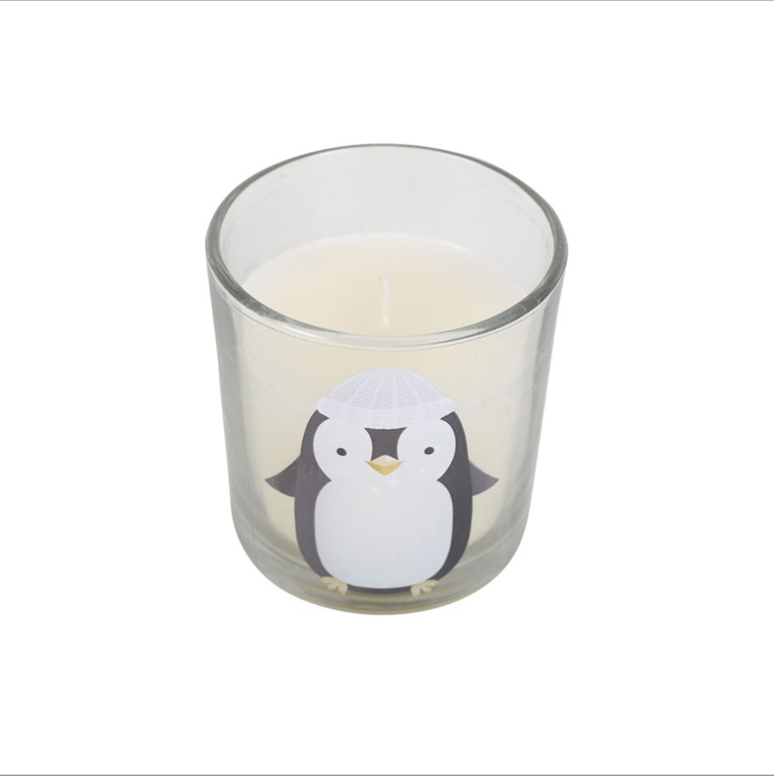 Frosty Vanilla Festive Penguin Candle