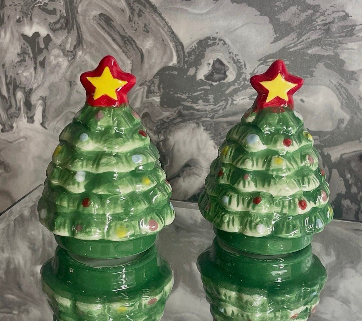 Nostalgic Christmas Tree Salt & Pepper Shaker Set