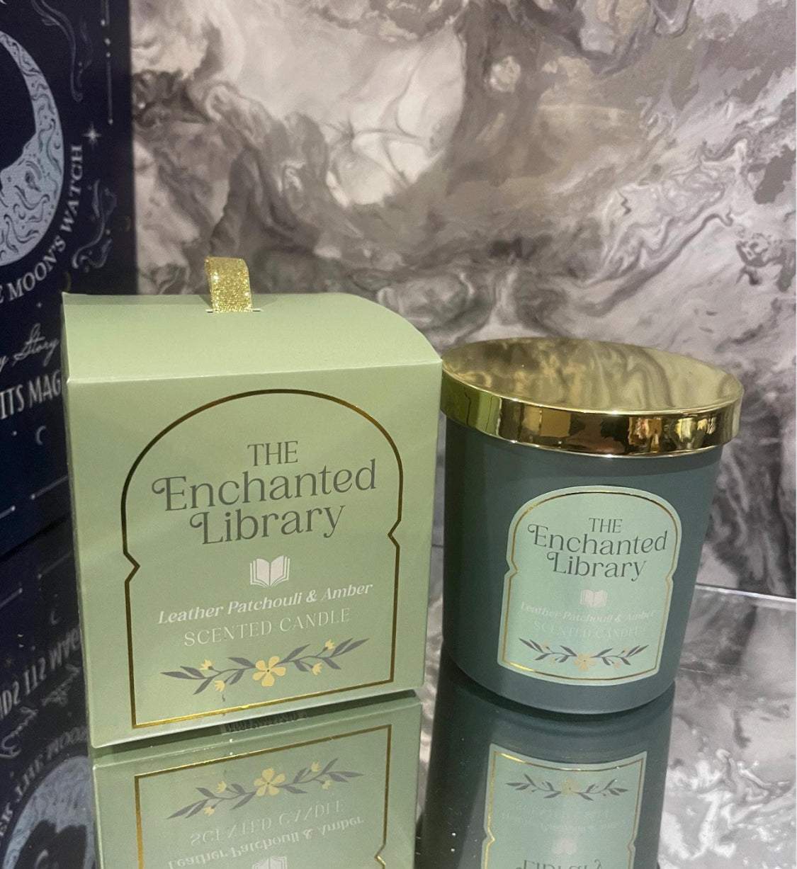 Luxury Book Lover Scented Candle – The Enchanted Library, Love Letter & Story of Serenity Gift Collection