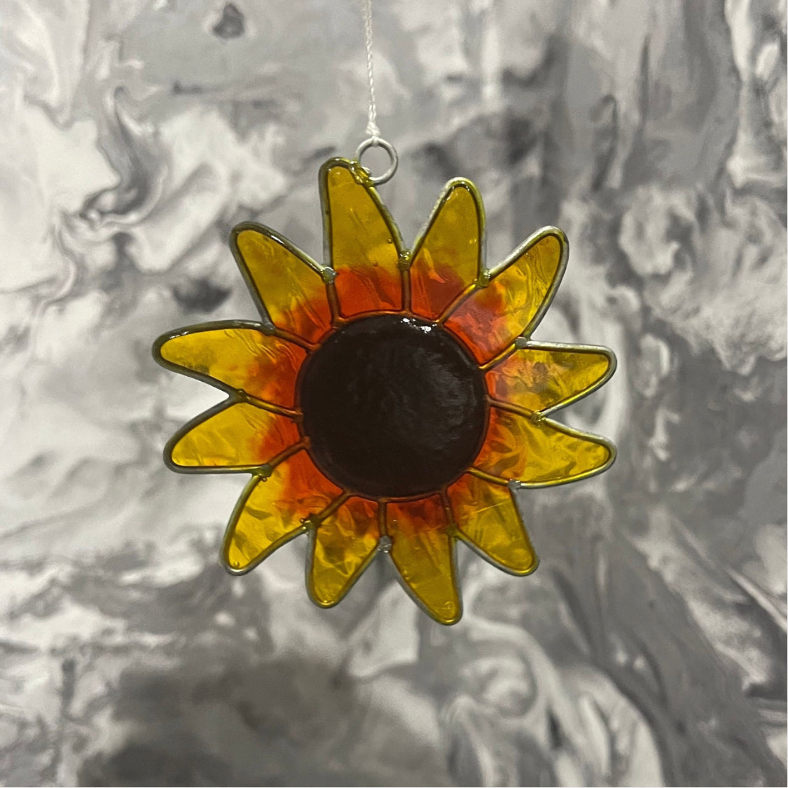 Sunflower Suncatcher Wind Spinner Light Catcher Window or Garden Hanging decoration