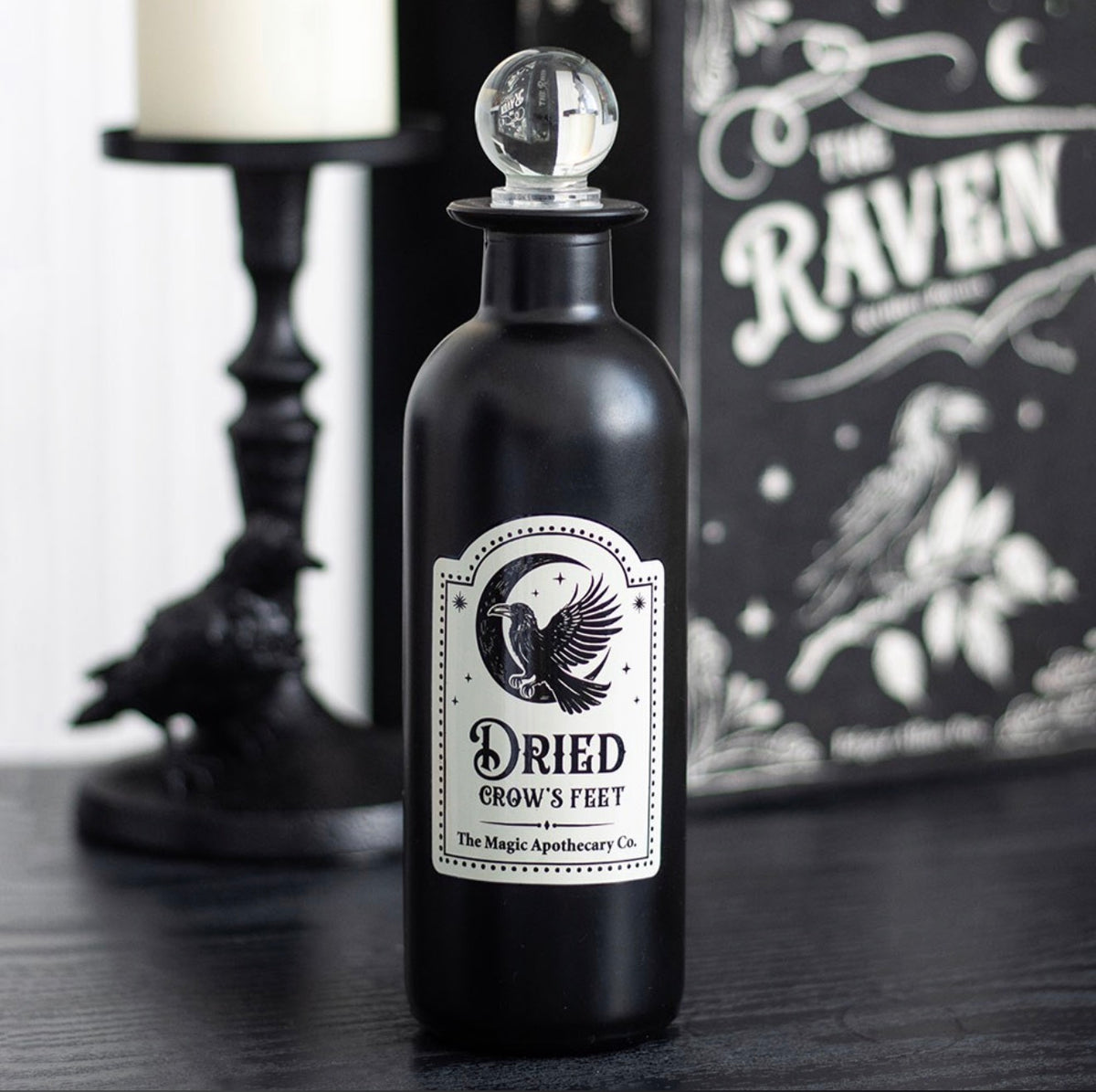 Gothic Decorative Potion Bottles – Witchy Halloween Home Décor, Various Designs