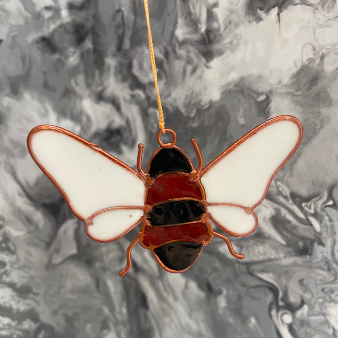 Honeybee Bumblebee Suncatcher Wind Spinner Light Catcher Window or Garden Hanging decoration