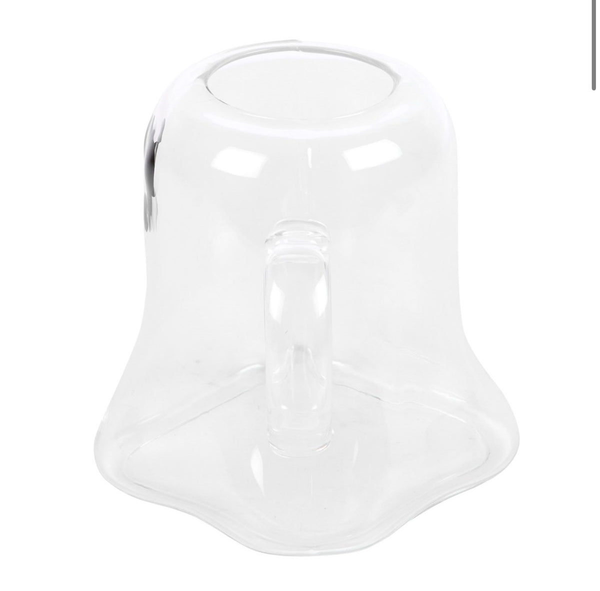 Ghost Shaped Clear Glass Mug – Halloween Hot Chocolate Cup