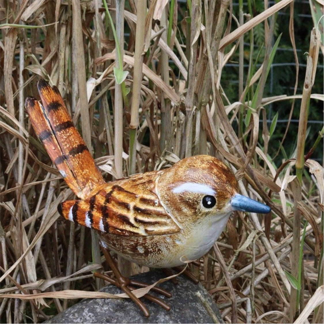 Little Wren Metal Bird Decorative Garden Ornament