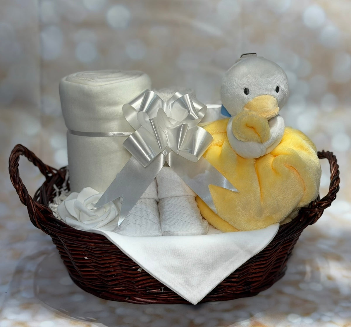 Duck Baby Gift Hamper – Neutral Newborn Gift Set