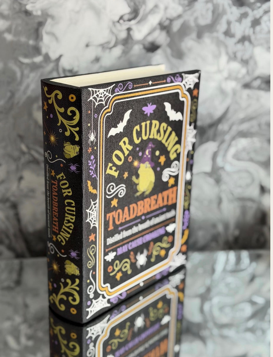 Halloween Book Storage Box – Gothic Secret Book Décor