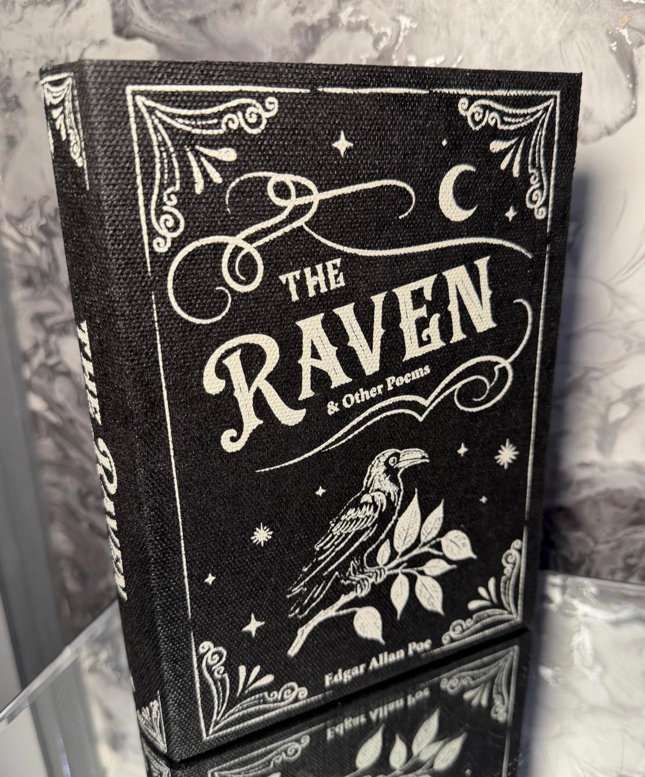 Wooden Book Storage Box – Decorative Book Shaped Keepsake Box for Bookshelf Styling – Hidden Storage Gift for Book Lovers - 4 designs