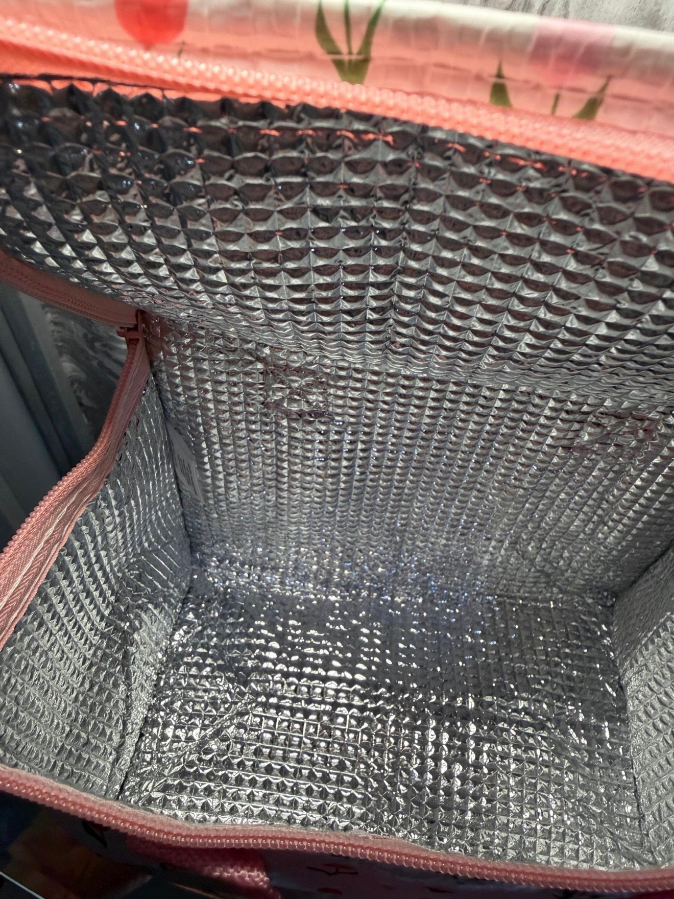 Floral Tulip Insulated Lunch Bag Made from Recycled Plastic | Reusable Lunch Tote | Eco Friendly Gift | Lunch Bag for Work School Picnics