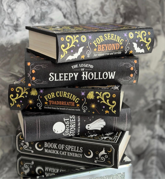 Halloween Book Storage Box – Gothic Secret Book Décor