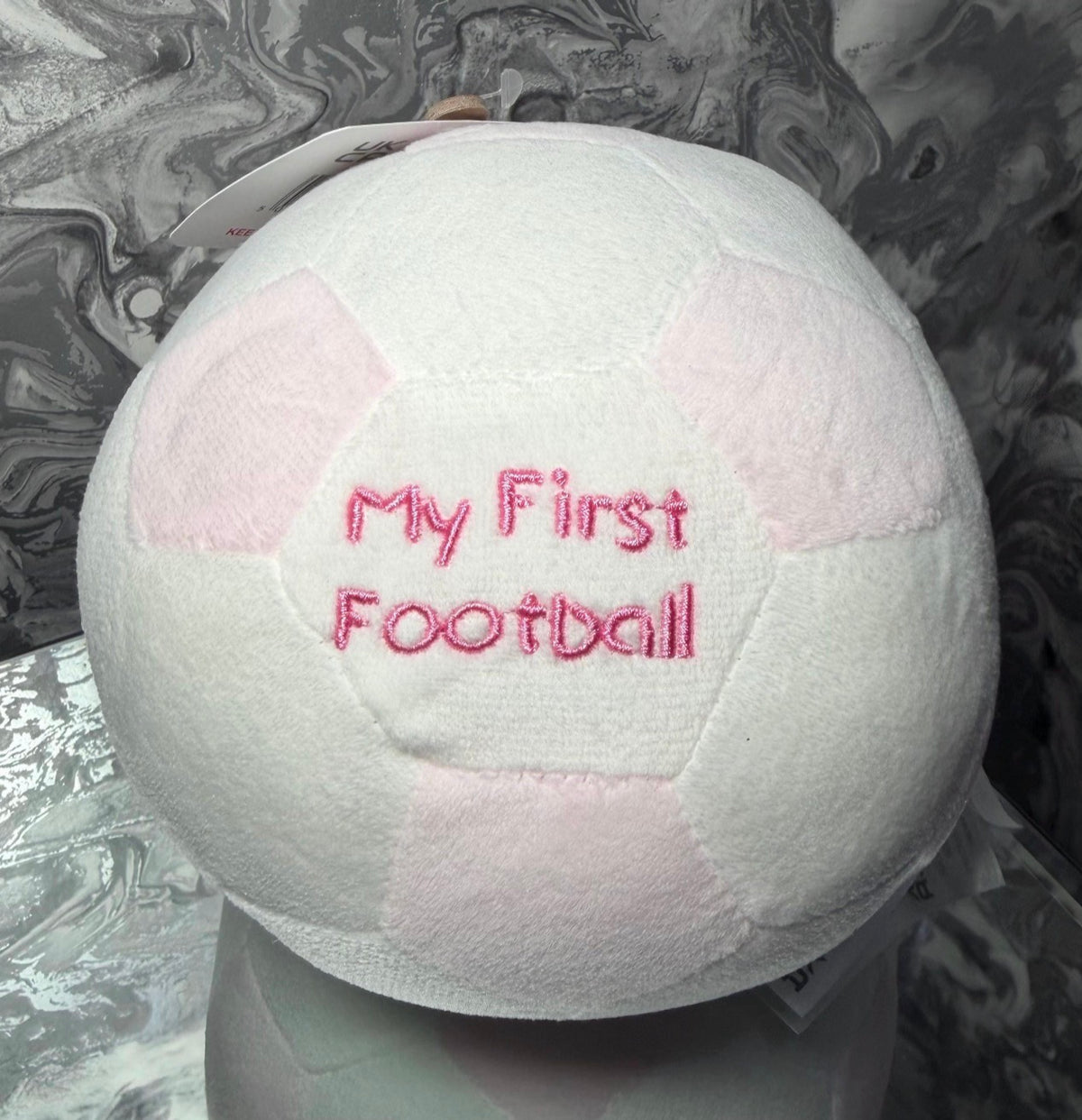Personalised My First Football Baby Hamper – Pink, Blue or Red