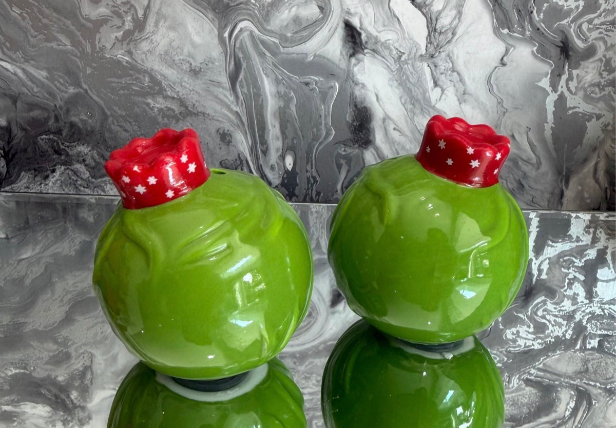Christmas Sprout Salt & Pepper Shaker Set