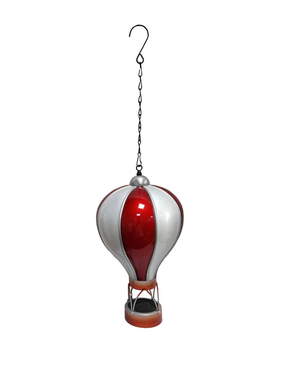 Solar Hot Air Balloon Lantern – Flickering Flame Effect LED Garden Light – Hanging Outdoor Decor – 6 Designs, 2 Sizes