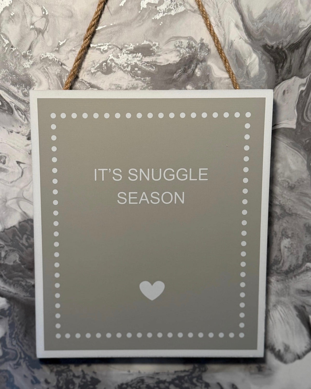 Autumn Hanging Plaque, Sweater Weather Sign, Snuggle Season Decor, Autumn Leaves & Pumpkins, Cosy Fall Home Decoration