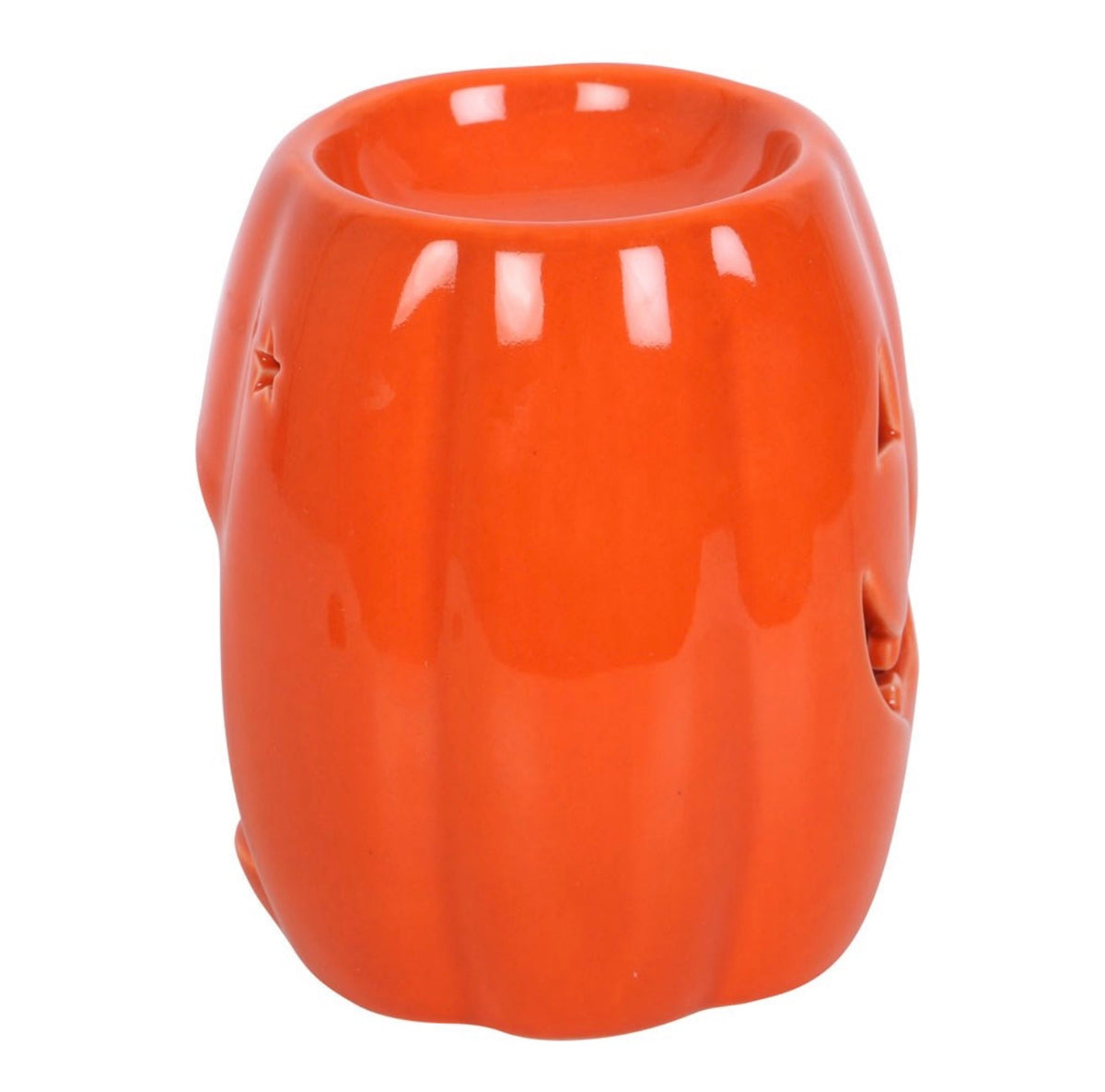 Jack-O’-Lantern Oil Burner & Wax Melt Warmer – Halloween Pumpkin Decor