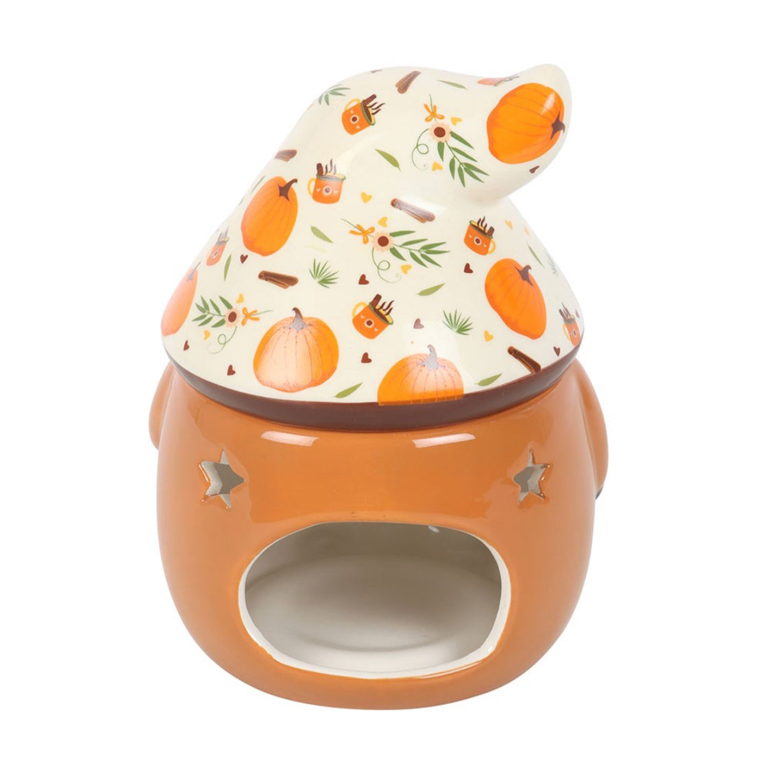 Autumn Pumpkin Gonk Gnome Oil Burner Wax Melt Warmer Halloween Home Decor Gifts