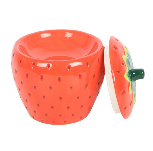 Strawberry Oil Burner Wax Melt Warmer Fruit Ornament Summer Decor Garden Gifts