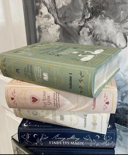 Wooden Book Storage Box – Decorative Book Shaped Keepsake Box for Bookshelf Styling – Hidden Storage Gift for Book Lovers - 4 designs