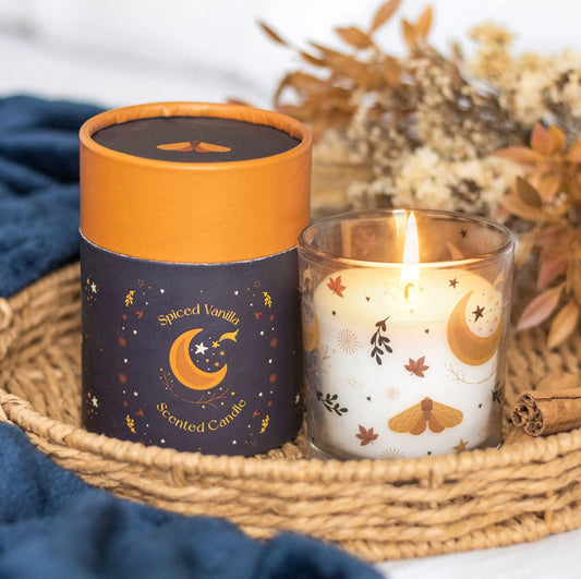 Autumn Magic Spiced Vanilla Scented Candle Home Fragrance Ornament Decor Gift