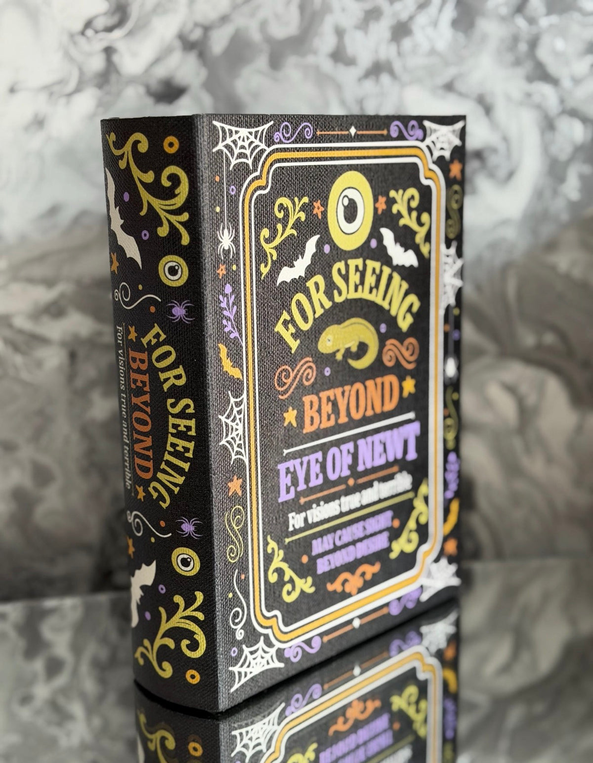 Halloween Book Storage Box – Gothic Secret Book Décor