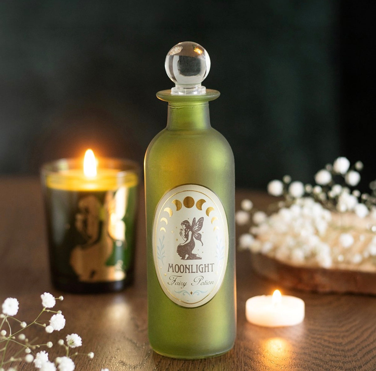 Gothic Decorative Potion Bottles – Witchy Halloween Home Décor, Various Designs