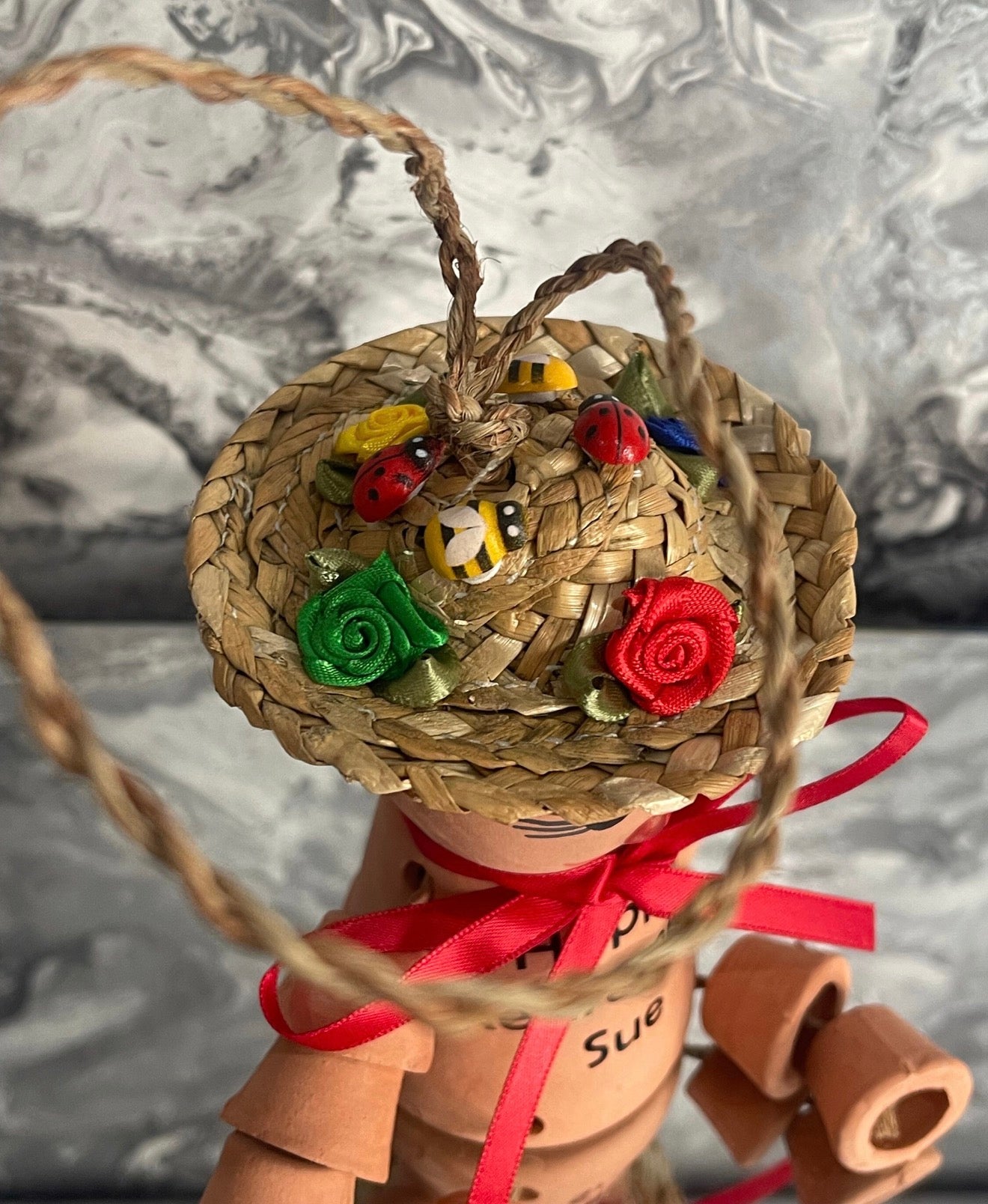 Personalised Terracotta Plant Pot People: Flowerpot Man or Lady Garden Ornaments Happy Retirement, Birthday Keepsake Gift