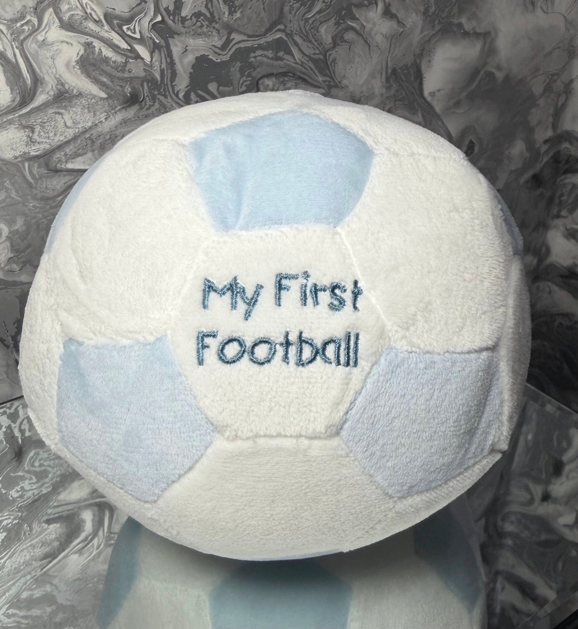 Personalised My First Football Baby Hamper – Pink, Blue or Red
