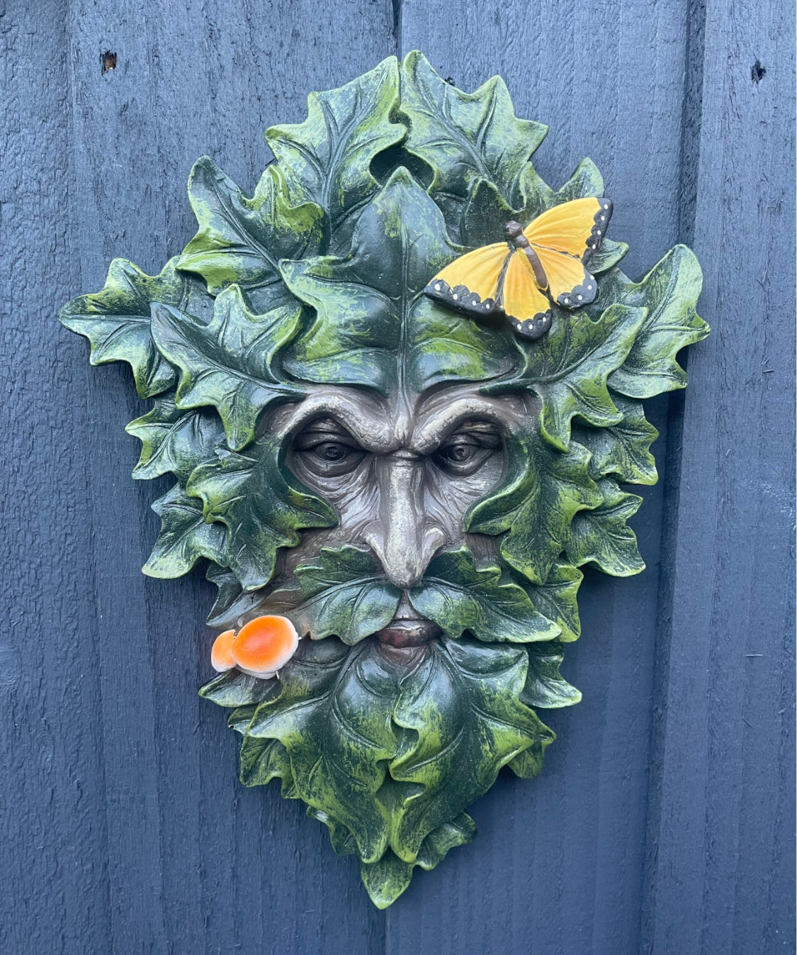 29cm Green Man Tree Man Decorative Garden Wall Plaque